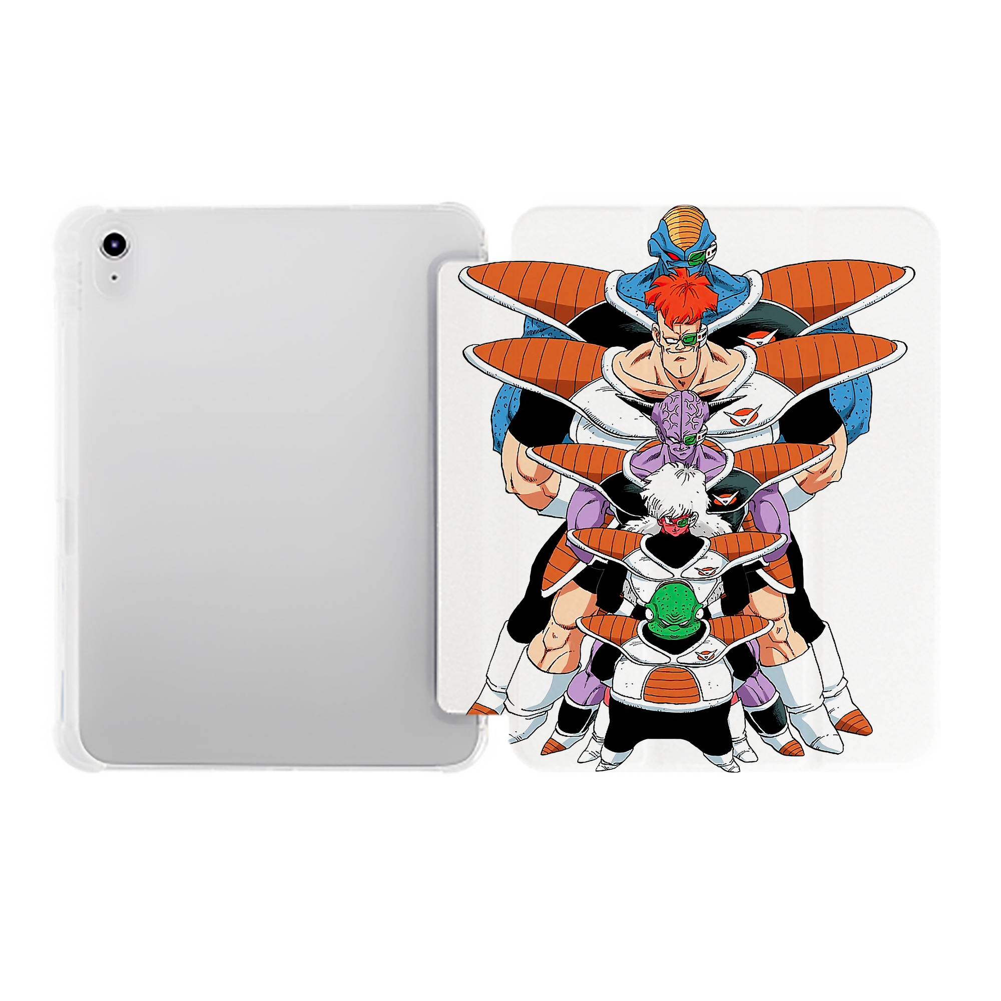 （画像用） ドラゴンボール DRAGON BALL IPad ケース ペン収納付き 三つ折りスタンド PUレザー×シリコン 対応機種9.5/10.5/10.9インチ